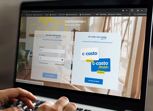 Espace fidélité Castorama