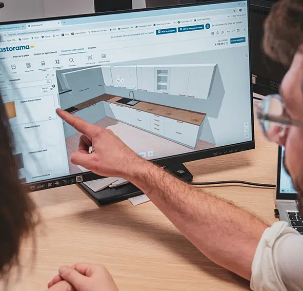 Configurateur & Portail outils de conception et de calcul Castorama